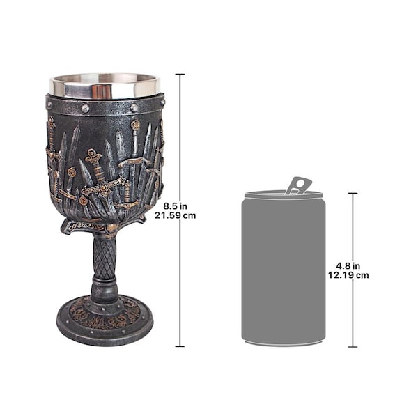 Design Toscano Lord of the Swords Gothic Goblet - CL7423