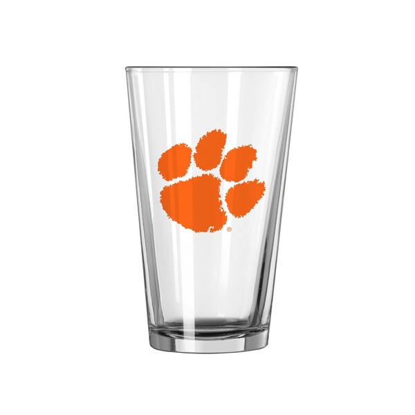 Logo Brands Clemson 16oz Gameday Pint Glass - 123-G16P-1