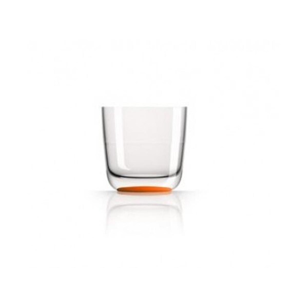 Marc Newson Whisky Tumbler - Orange Nonslip Base, 4PK - PM860