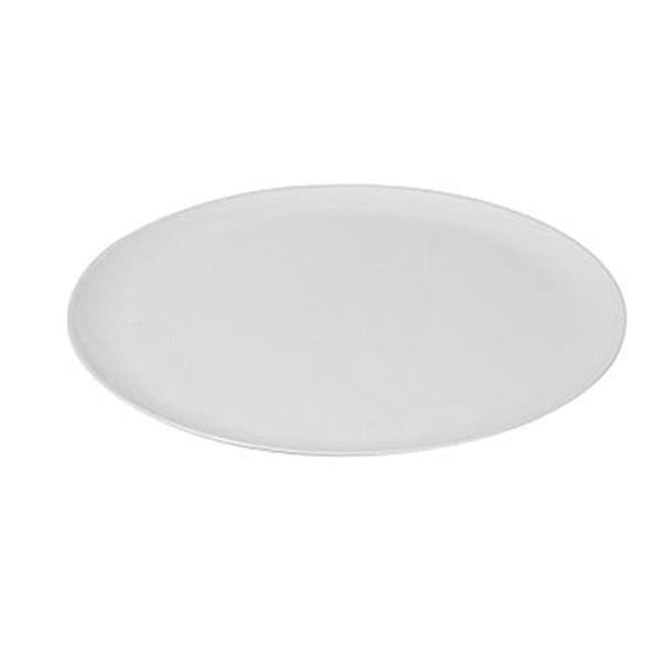 Fineline Settings Fineline Settings 8601-WH White Classic 16" Round Tray - 8601-WH
