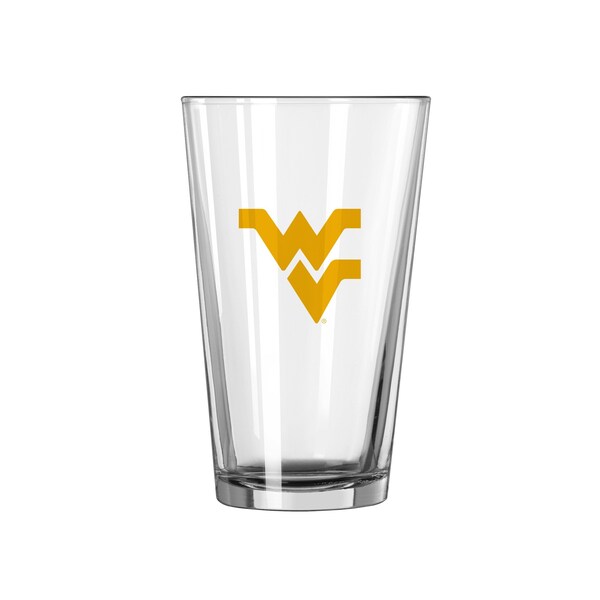 Logo Brands West Virginia 16oz Gameday Pint Glass - 239-G16P-1