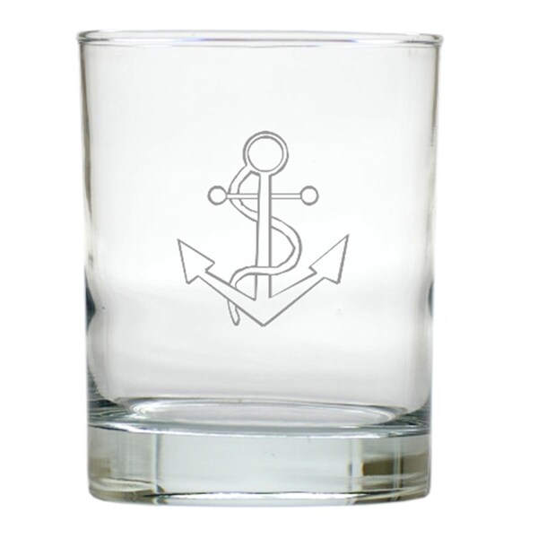 Top Chef Old Fashion Glass Set Of 6-Anchor - TO2560061