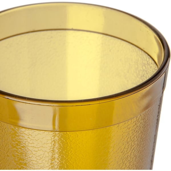 Carlisle Foodservice SAN Tumbler, 20 oz., 6/Pack, Amber, PK12 - 5220-8113
