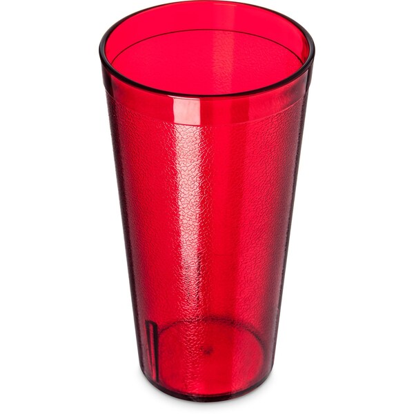 Carlisle Foodservice SAN Tumbler, 20 oz., 6/Pack, Ruby, PK12 - 5220-8110