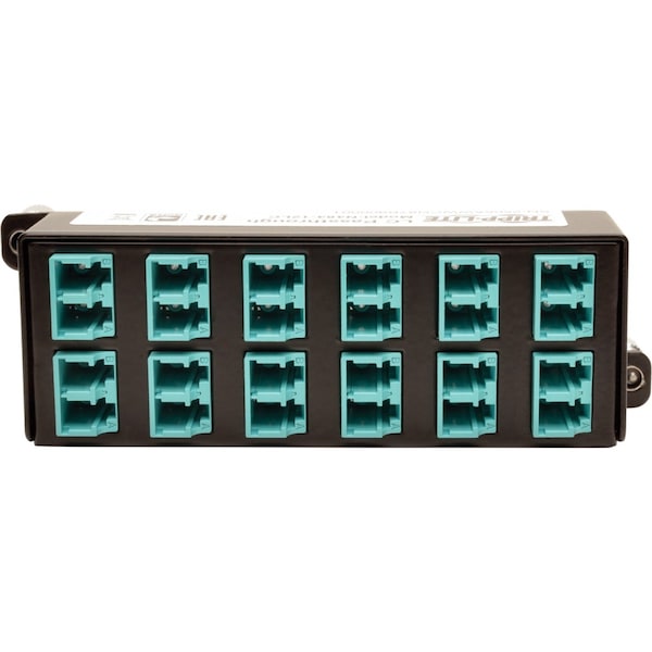 Tripp Lite Casete de Fibra, 10Gbe, 12x LC Dúplex - N484-12LC