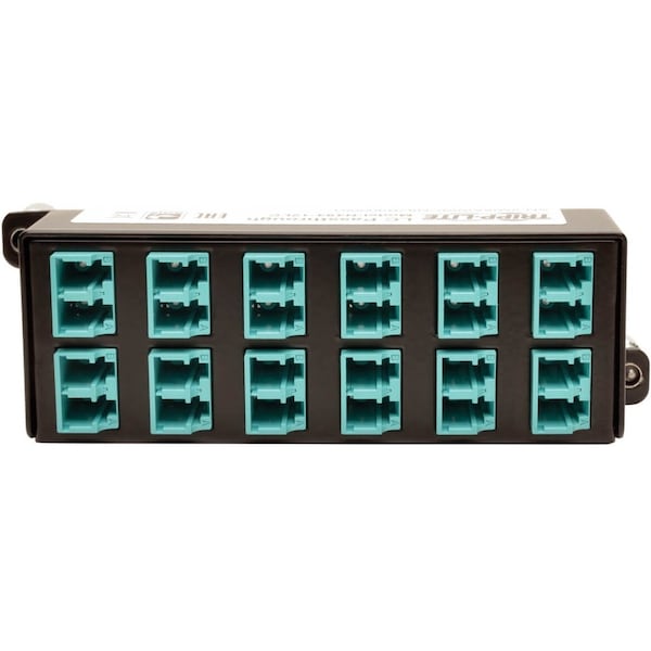 Tripp Lite Casete de Fibra, 10Gbe, 12x LC Dúplex - N484-12LC
