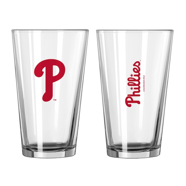Logo Brands Philadelphia Phillies 16oz Gameday Pint Glass - 522-G16P-1