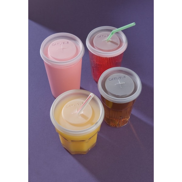 Carlisle Foodservice Lid, Fits Stackable 5212, 12 oz. Tumbler - 5212L30