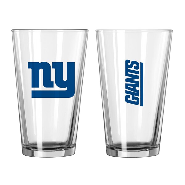 Logo Brands New York Giants 16oz Gameday Pint Glass - 621-G16P-1