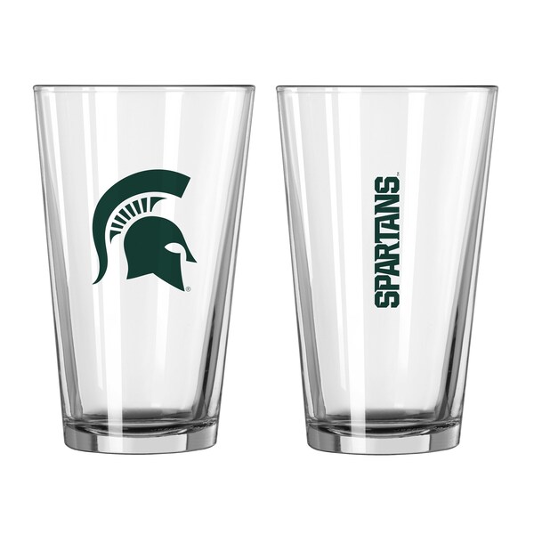 Logo Brands Michigan State 16oz Gameday Pint Glass - 172-G16P-1