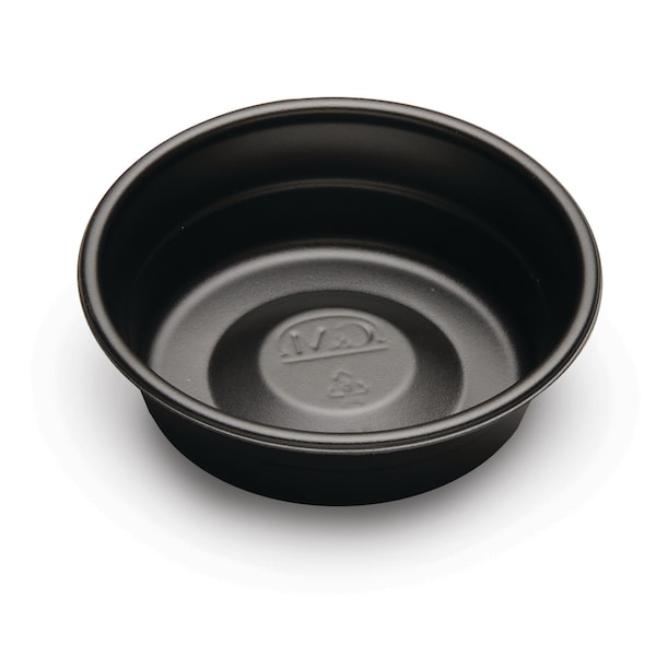 D & W Fine Pack All Purpose Cup 4 oz. Black, PK1000 - CF755-040