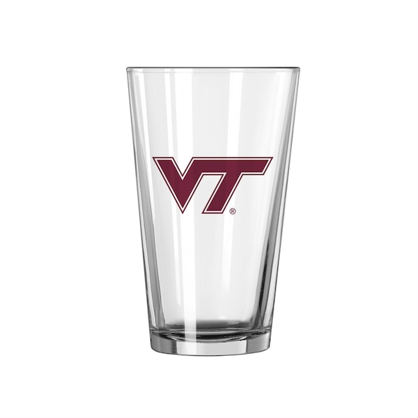 Logo Brands Virginia Tech Gameday 16 oz Pint Glass - 235-G16P-1