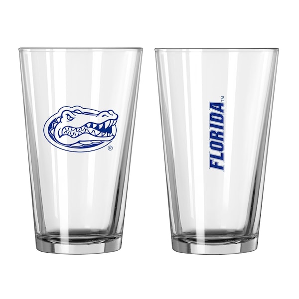 Logo Brands Florida 16oz Gameday Pint Glass - 135-G16P-1