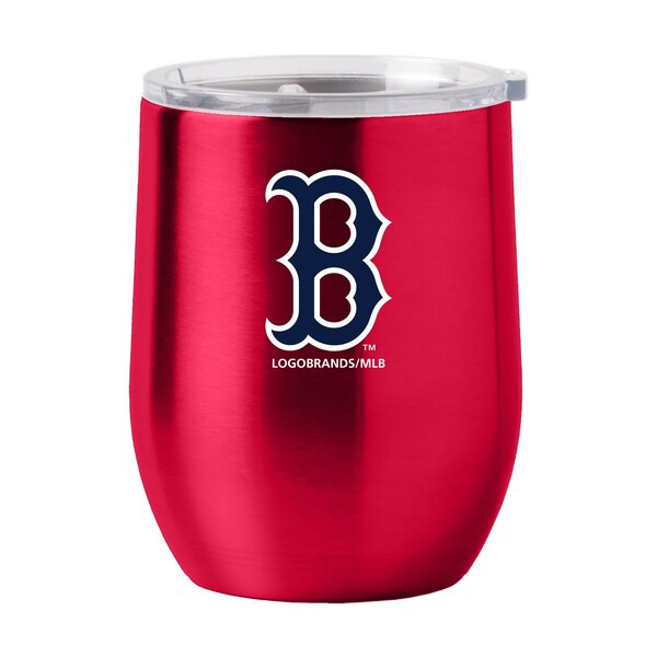 Logo Brands Boston Red Sox Red 16oz Gameday Stainless Curved Beverage - 505-S16CB-1A