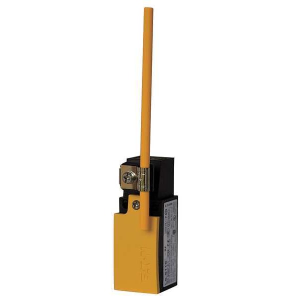 Interruptor de límite Eaton, varilla ajustable, rotativo, 1NC/1NO, 4A @ 400V AC, Ubicación del actuador: Lateral - LS-S11S-RR