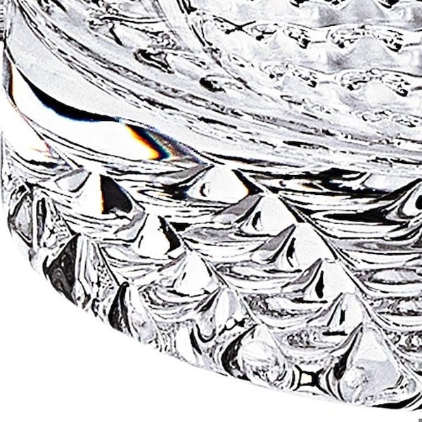 Homeroots Mouth Blown European Crystal Whiskey Set Rocks or DOF Set - 4 Piece - 376143