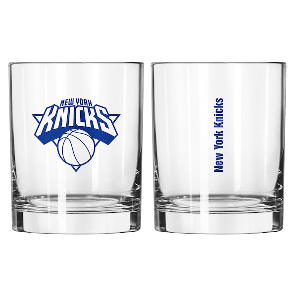 Logo Brands New York Knicks 14oz Gameday Rocks Glass - 720-G14R-1