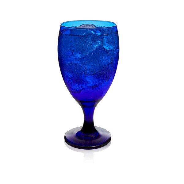 Libbey Libbey Iced Tea 16 oz. Blue Cobalt Tall Glass 1 Glass, PK12 - 4116SRB/UPC00