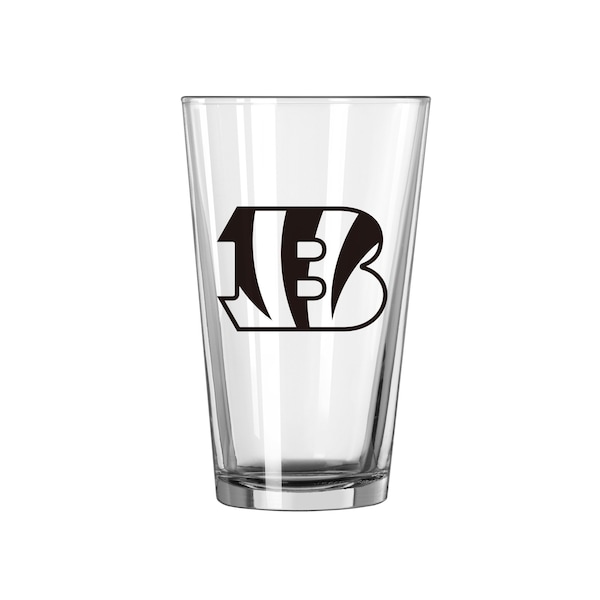 Logo Brands Cincinnati Bengals 16oz Gameday Pint Glass - 607-G16P-1