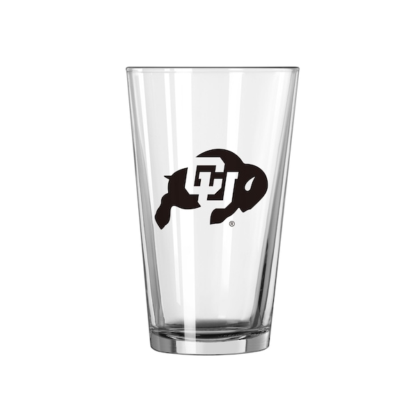 Logo Brands Colorado 16oz Gameday Pint Glass - 126-G16P-1