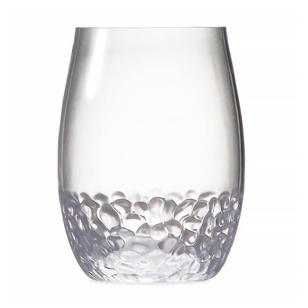 Repartir Tritan Hammer 15 oz Stemless Glass - Set of 4 - RE3030717