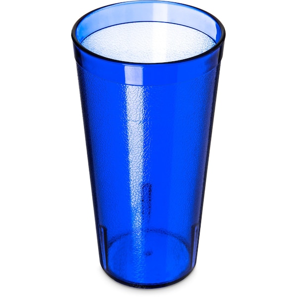 Carlisle Foodservice SAN Plastic Tumbler, 20 oz., Blue, PK72 - 522047