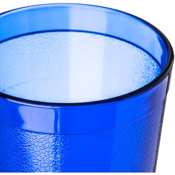 Carlisle Foodservice SAN Plastic Tumbler, 20 oz., Blue, PK72 - 522047