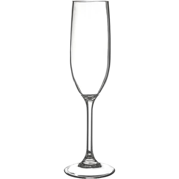 Carlisle Foodservice Champagne Flute, 8 oz., Clr, PK24 - 564007