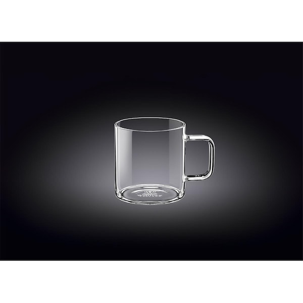 Wilmax WL-888601-A Thermo Glass 80 ml. Cup, 3 oz. - WL-888601 / A