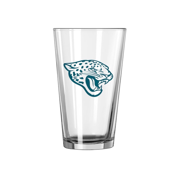 Logo Brands Jacksonville Jaguars 16oz Gameday Pint Glass - 615-G16P-1