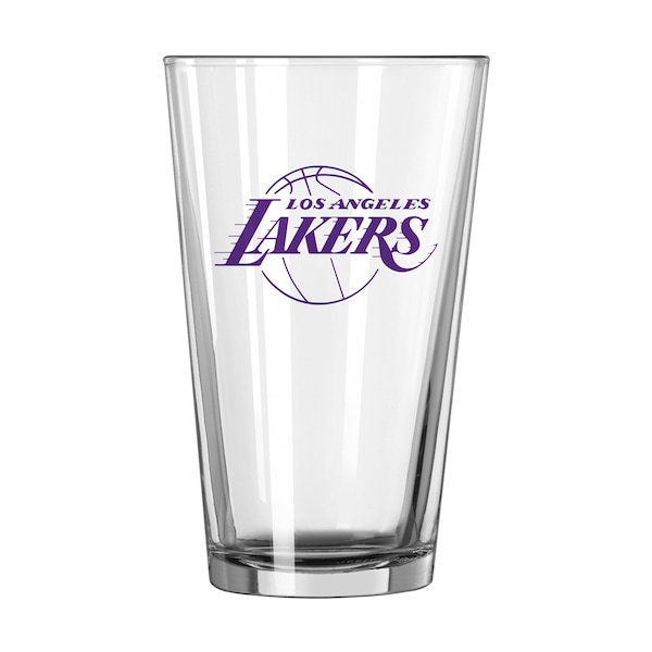Logo Brands Los Angeles Lakers 16oz Gameday Pint Glass - 713-G16P-1
