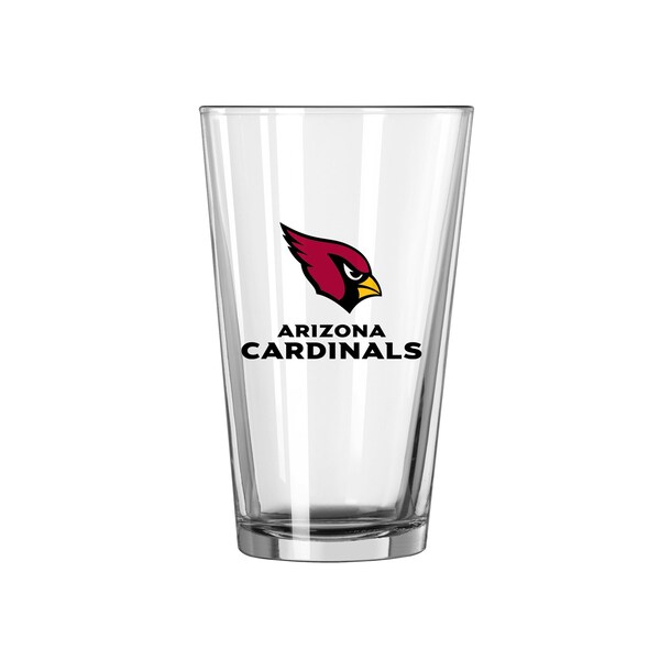 Logo Brands Arizona Cardinals 16oz Logo Pint Glass - 601-G16P-8
