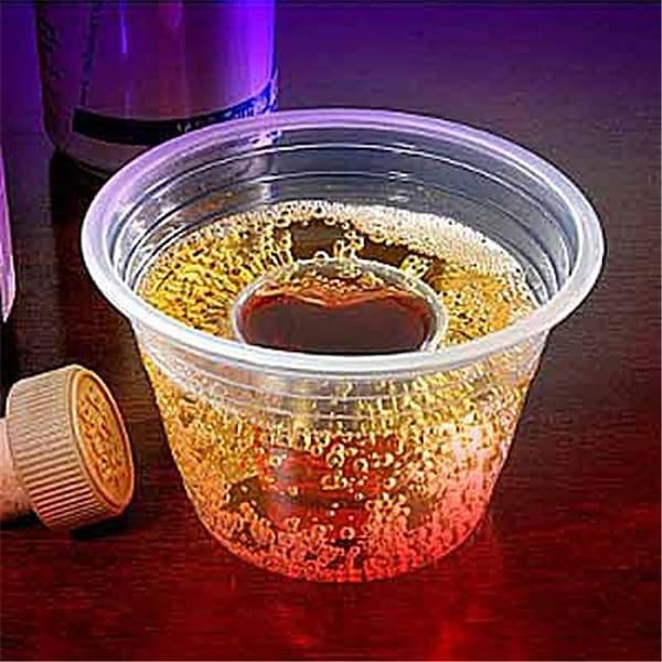 Fineline Settings Fineline Settings 4112-CL Clear 1 Oz. Inner & 2.75 Oz. Outer Neon Blaster - 4112-CL