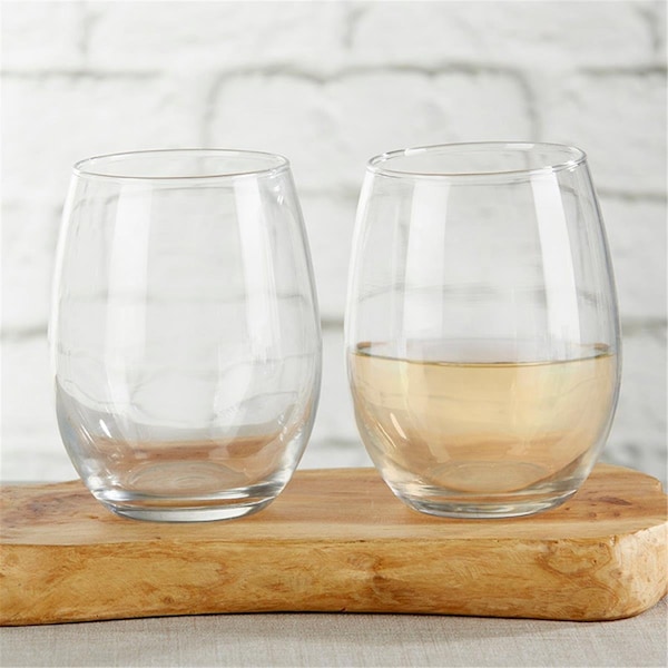 Kate Aspen 9 oz Stemless Wine Glass - DIY - 30009NA-DIY