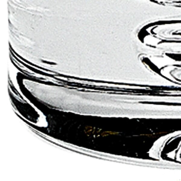 Homeroots 13 oz 13 oz Mouth Blown Crystal Lead Free Hiball Glass - 4 Piece - 375904