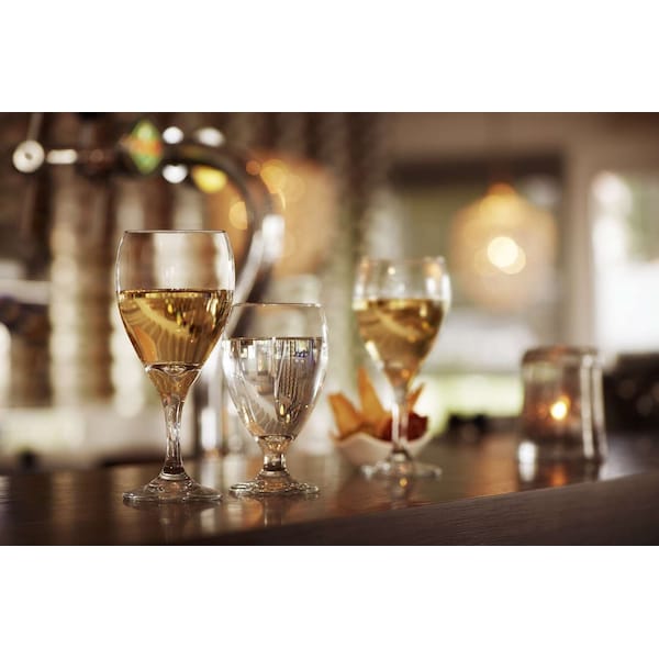 Libbey Libbey White Wine 8 1/2 oz. Teardrop Glass 1 Glass, PK24 - 3965