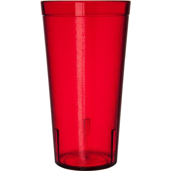Carlisle Foodservice SAN Tumbler, 20 oz., 12/Pack, Ruby, PK6 - 5220-8210
