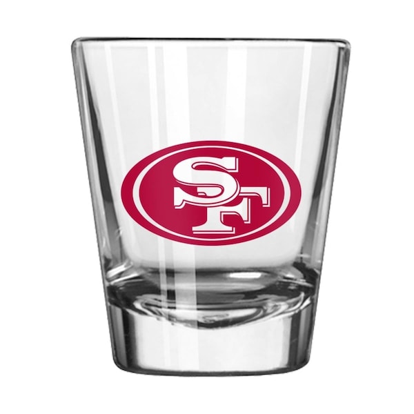 Logo Chair 2 oz Major League Baseball San Francisco 49ers Gameday Shot Glass - 627-G2S-1