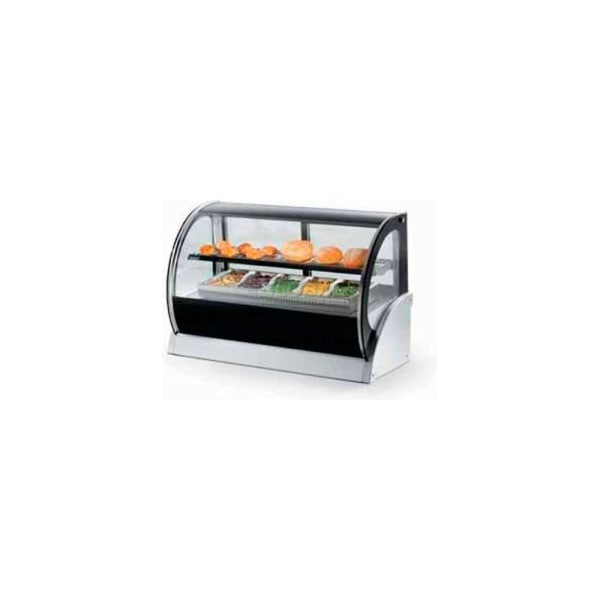 Vollrath Co Vollrath Display Cabinet, 48 Curved Glass, Refrigerated - 40853