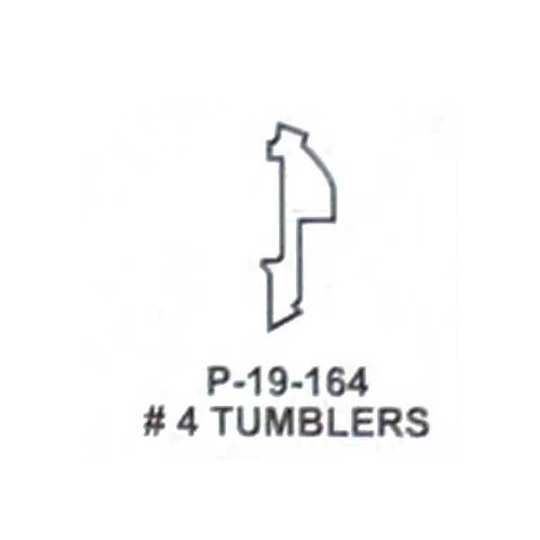Asp ASP:Honda high security tumbler #4, PK 25 - ASP-P-19-164