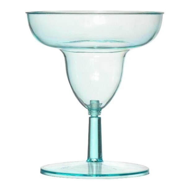 Fineline Settings Green 2 Oz. Tiny Tinis Margarita Glass 2 Piece - 6402-GRN