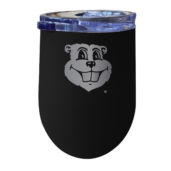 R & R Imports R & R Imports ITWE-C-MIN20B Minnesota Gophers 12 oz Insulated Wine Stainless Steel Tumbler; Black - ITWE-C-MIN20B