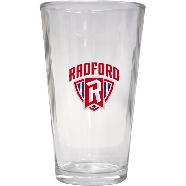 R & R Imports R & R Imports PNT2-C-RAD19 16 oz Radford University Highlanders Pint Glass - Pack of 2 - PNT2-C-RAD19
