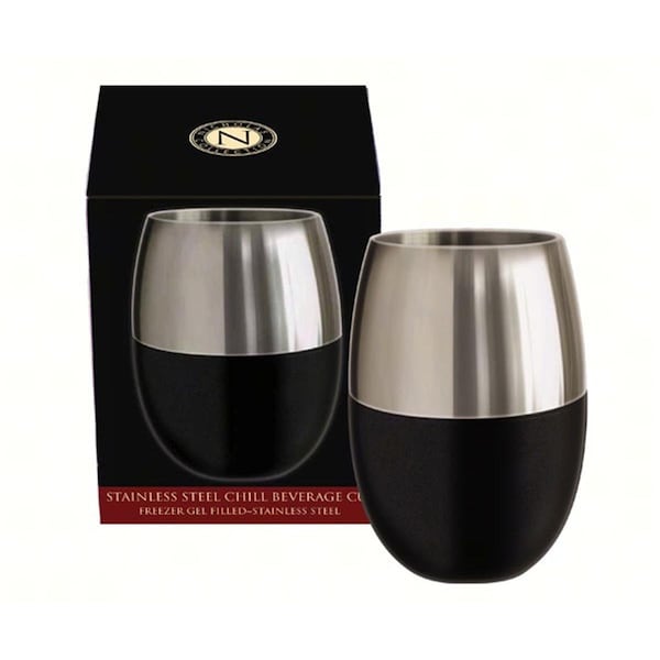 Cork Pops Nicholas Stainless Steel Gel Glass - CP00333