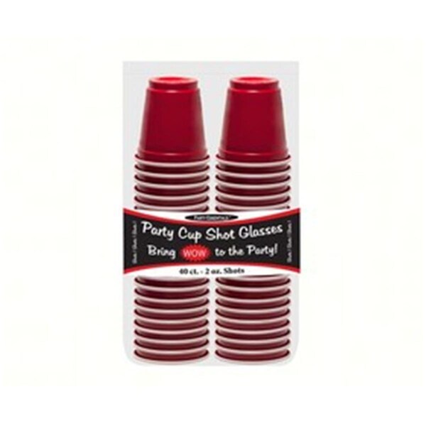 Northwest Enterprises North West Enterprises  Red Party Shots- 2 oz - NWEN24001