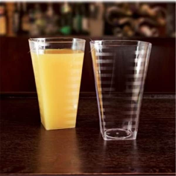 Emi Yoshi EMI Yoshi EMI-ST14 14 Oz Square Clear Plastic Tumbler - Pack of 168 - EMI-ST14