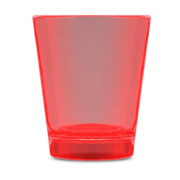 Surprise Glow in the Dark Shot Glass, Red - SU3330879