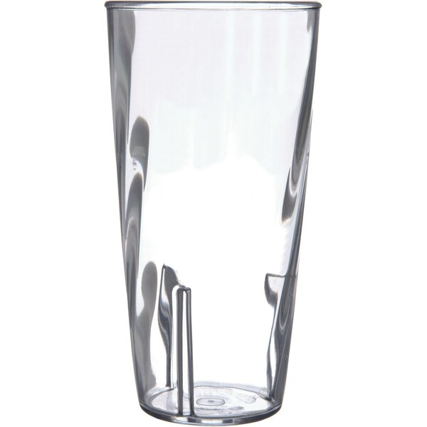 Carlisle Foodservice PC Swirl Tumbler, 22 oz., Clr, PK36 - 4367407
