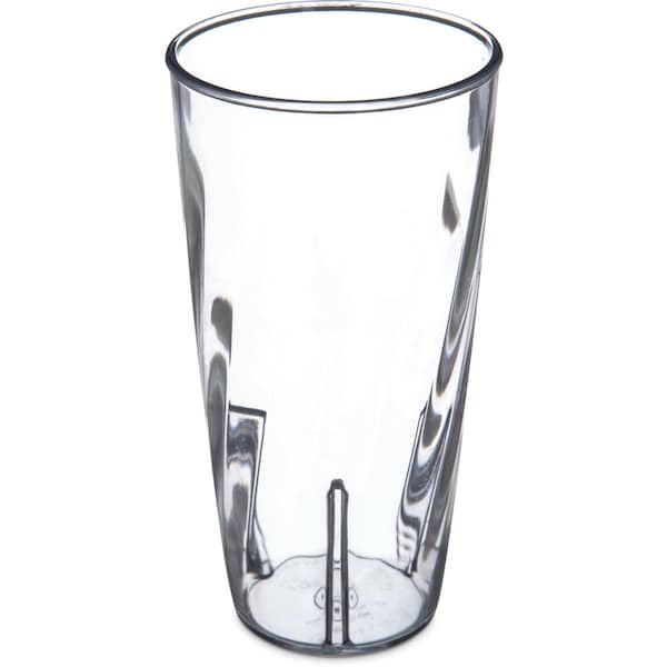 Carlisle Foodservice PC Swirl Tumbler, 22 oz., Clr, PK36 - 4367407