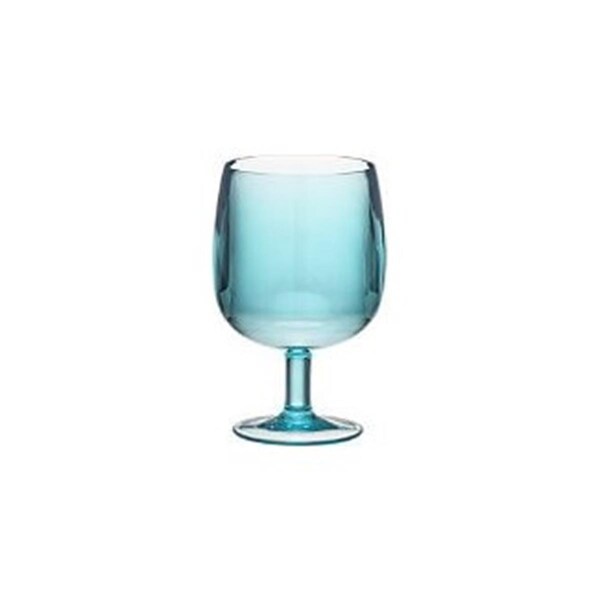 Aspen Brands Aspen Brands B030504 Stackable Plastic Wine Glasses - Blue; Pack of 4 - B030504